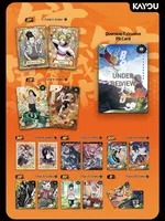 Caja Sorpresa de NARUTO, Juego de Cartas Coleccionables, Personajes de Anime, Accesorios Lindos, Regalo de Cumpleaños, Juguete Exquisito, Kayou, Plástico, Papel, Smriti