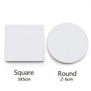 Aimant de réfrigérateur rond en céramique, impression UV, aimant de réfrigérateur personnalisé, aimant de réfrigérateur vierge en céramique pour sublimation - Product Image 6