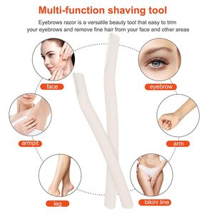 มีดโกนกำจัดขนบนใบหน้าพร้อมหวีแต่งคิ้วเครื่องมือความงาม - Product Image 6