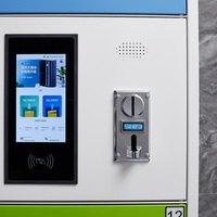 Casillero de entrega de Paquete inteligente automatizado al aire libre, multipago