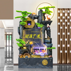 CHENYISHI grande rocaille eau qui coule ornements eau en circulation salon hôtel cour étage paysage fontaine aquarium - Product Image 2