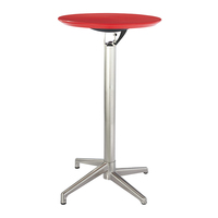 Table de bar ronde haute moderne, design pliable, pour usage commercial et domestique