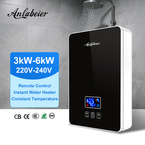 Calentador de Agua Eléctrico Instantáneo para Baño, 220-240V, 6000W, Acero Inoxidable, Ahorro de Energía, con Pantalla de Temperatura, para Hotel y Hogar - Product Image 2