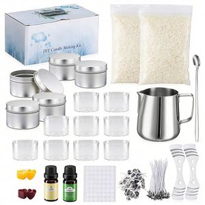 Vela Aromática de Diseño en Recipiente de Primera Calidad, Fórmula de Soya Fragante, Decoración para el Hogar, Colección de Lujo - Product Image 1