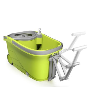 Máquina mopa <span class=keywords><strong>de</strong></span> suelo para el hogar, <span class=keywords><strong>Cubo</strong></span> <span class=keywords><strong>de</strong></span> limpieza <span class=keywords><strong>y</strong></span> <span class=keywords><strong>fregona</strong></span> <span class=keywords><strong>con</strong></span> <span class=keywords><strong>ruedas</strong></span> - Product Image 4