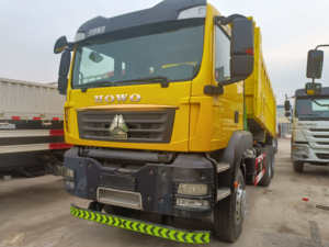 รถบรรทุกมือสอง HOWO TX 6*4 ระบบขับเคลื่อน 10 ล้อ รถบรรทุกหนักสำหรับงานเหมือง ก่อสร้าง ขนส่ง บรรทุกได้ 20 40 ตัน - Product Image 2