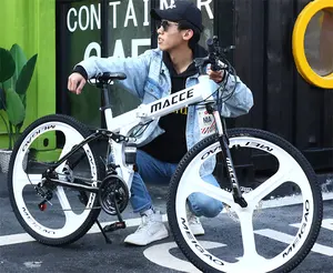 Vélo de route à trois roues pour adulte, vtt pliable, vente directe d'usine