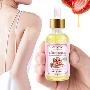 Huile de jus de gâteau aux fraises ALIVER 60 ml, marque privée, 100 % naturelle, biologique, hydratante <span class=keywords><strong>pour</strong></span> <span class=keywords><strong>le</strong></span> <span class=keywords><strong>corps</strong></span>, <span class=keywords><strong>pour</strong></span> peaux <span class=keywords><strong>sèches</strong></span> - Product Image 1