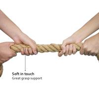 Ağır jüt kenevir halat doğal dokuma bükülmüş Sisal Fiber el sanatları bahçe demet tırmanma hamak denizcilik kullanımı için dayanıklı