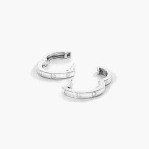Trendy 925 Sterling Silver Gold Plated Moissanite Hoop <b>Earrings</b> Brilliant Designer Premium <b>Fine</b> Jewelry Luxury Fashion - Product Image 5