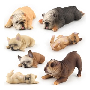 Cost Effective Resin Animal Dog Simulation French Bulldog Statue Desktop <strong>Decoration</strong> - Product Image 1