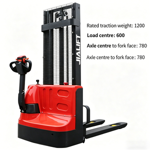 Apilador Eléctrico de Paletas de 1.2 Toneladas, Altura de Elevación de 1600-3000 mm, Carretilla para Manejo de Almacenes - Product Image 4