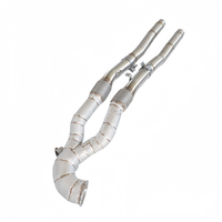Collecteur d'échappement sport sur mesure pour Audi TTRS 2.5T 2018-2023 en acier inoxydable T304 – Amélioration des performances et de la puissance