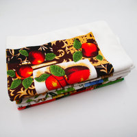 Serviette de table de Noël de luxe en tissu textile imprimé sur mesure avec logo brodé, livraison gratuite