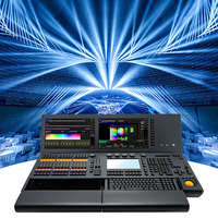 Console d'Éclairage Professionnelle DMX Grand MA 2/3 Avec Flight Case Pour DJ, Discothèques, Bars et Scènes