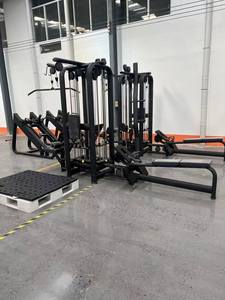 A061 Entrenador multifuncional Equipo de gimnasio 8 estaciones <span class=keywords><strong>gimnasion</strong></span> multi 8 estación máquina jungla estación Multi Jungle 8 Stacks - Product Image 2