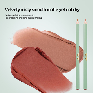Delineador de Labios Sedoso y Suave, Resistente al Agua, Mate, 2 Colores Nude, Vegano, Alta Pigmentación, Mineral, Larga Duración, Set de Maquillaje Labial <span class=keywords><strong>Essence</strong></span> - Product Image 4