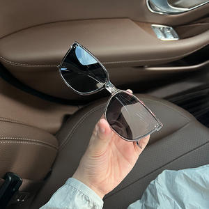แว่นกันแดดโพลาไรซ์ Gm สำหรับทุกเพศ กรอบพีซี เลนส์สีดำ ป้องกันรังสียูวี 400 ประเภท 3 สำหรับขับรถและใช้งานกลางแจ้ง - Product Image 4