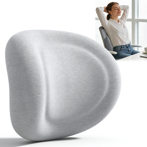 Coussin de soutien lombaire pour voiture, 100% mousse à mémoire de forme, avec housse amovible respirante, coussin de dos pour voiture, soulagement de la douleur - Product Image 1