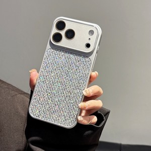 Funda de lujo elegante y femenina con diseño de rombos brillantes para iPhone 13 14 15 16 17 Pro Max, cubierta trasera de diseño para mujer, de fábrica. - Product Image 4