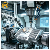 Perfil de Aluminio en Forma de U Serie 6000, Tratamiento Térmico T3-T8, Perforación CNC, Perfil de Riel en U de Aluminio Extruido