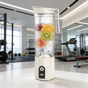 Mini Licuadora Portátil para Auto, Resistente, 550 ml, Batería de 2000 mAh, 6 Cuchillas, Libre de BPA, USB Inalámbrico, Triturador de Hielo, Modo Turbo, Anti-Fugas - Product Image 2