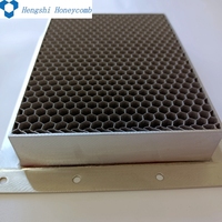Produit populaire Panneaux de ventilation à ailettes en nid d'abeille en acier au carbone plaqué nickel EMC