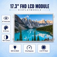 AUO G173HW01 V0 17,3-Zoll Industrie-HMI-LCD-Bildschirm 1920x1080 Full HD LVDS-Signal 400 Cd/m2 Helles Display-Panel OEM-Lieferung