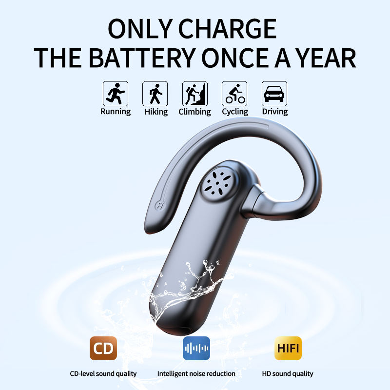 Air Conduction Not In Ear Wireless Headphones Open Ear Hook