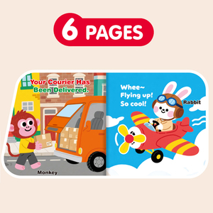 <span class=keywords><strong>Livre</strong></span> en tissu éducatif et sensoriel pour bébé, pour le développement précoce, avec motifs <span class=keywords><strong>de</strong></span> circulation et jeu <span class=keywords><strong>de</strong></span> jonglage en carton, pour l'interaction parent-enfant - Product Image 4
