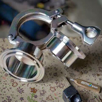 316/304 jeu de pinces en acier inoxydable fonte de précision ajustement rapide Joint mandrin boucle tasse bouche gorge pince
