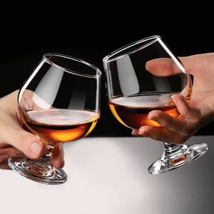 Ensemble de verres à brandy en cristal de luxe, verres à <span class=keywords><strong>cognac</strong></span> à pied court et à large ventre, verres à whisky pour la dégustation de bourbon - Product Image 1