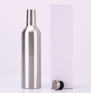 Gourde sportive isotherme en acier inoxydable, anti-fuite, double paroi, forme bière, style promotionnel - Product Image 4