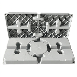 Base de Soporte para Equipos HVAC de Plástico YOD, para Unidades Mini Split, 18*38*3 Pulgadas, Base de PP para Desviar Agua del Aire Acondicionado, Almohadilla para Condensador - Product Image 4