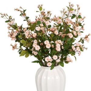 Rosa camelia artificiale per vaso steli lunghi rosa finto fiori per negozio giardino tavolo da ufficio decorazione di nozze - Product Image 1