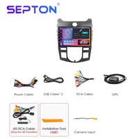 Estéreo para Coche con Mirror Link, Radio Android, Carplay Inalámbrico, Dash Cam, DVD y Pantalla Táctil para Kia Forte Cerato 2 TD 2008-2013