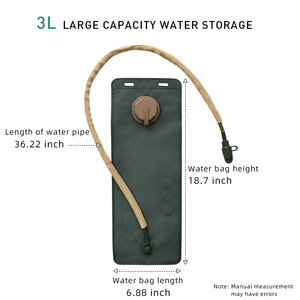 Sac d'hydratation en EVA 3L pour randonnée, camping et cyclisme – Vente Flash - Product Image 6