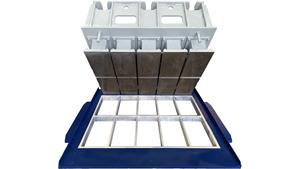 Xử Lý Nhiệt Chịu Mài Mòn Gạch Khuôn Tùy Chỉnh Lề đường Đá Khuôn Cỏ Trồng Pavers Khuôn Mẫu Cho Bê Tông Gạch Máy - Product Image 2