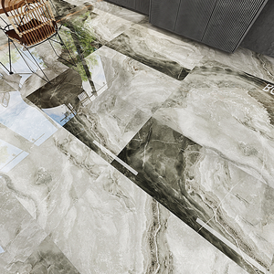 Azulejos de Cerámica Modernos, Simples, Oscuros, de Cuerpo Completo, de 5 mm, 600x1200, Color Blanco Jazz, para Sala de Estar, Pared de Fondo, Piedra de Lujo, Antideslizante, para Piso - Product Image 3