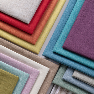 <span class=keywords><strong>Tela</strong></span> de Lona Gruesa 100% Poliéster de Color Sólido para Cojines de Sofá, Resistente a la Abrasión, Tejido Liso Teñido - Product Image 4