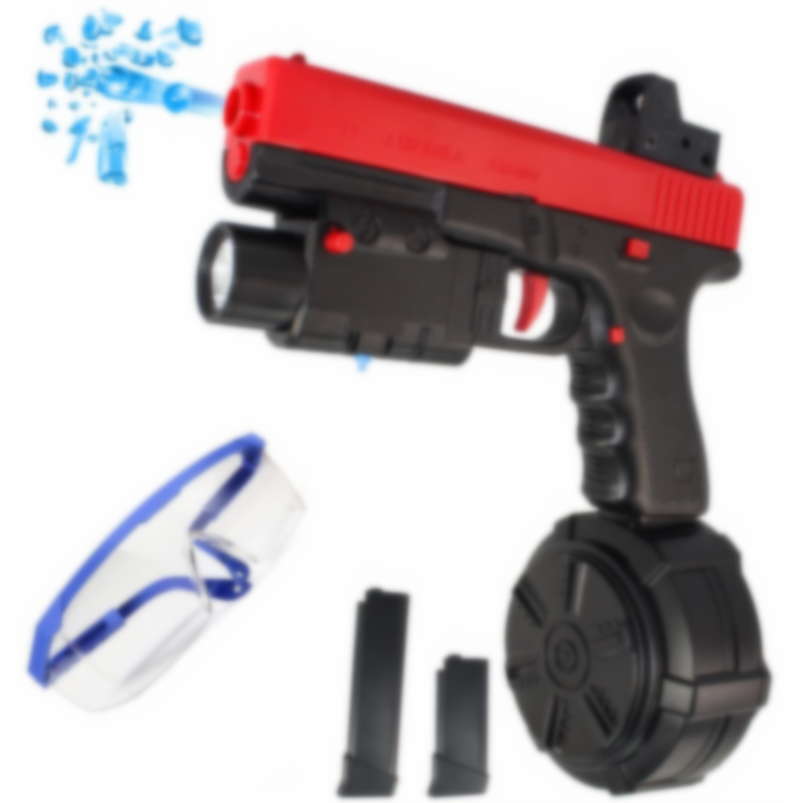 Взрывобезопасная модель tiktok Amazon Stedy 1911 ручной граффити Электрический взрыв мягкая бомба игрушечный пистолет