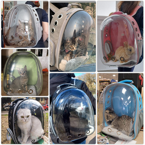 Bolsa <span class=keywords><strong>de</strong></span> Transporte para Mascotas Portátil, Expandible y Transparente con Diseño <span class=keywords><strong>de</strong></span> Cápsula Espacial, para Animales Pequeños, Moda 2023 - Product Image 6