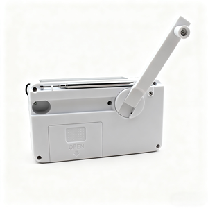 Cầm Tay Crank Noaa Survival Bánh Năng Lượng Mặt Trời Đèn Hai Cách Ham Máy Phát Điện Đài Phát Thanh Dynamo Đèn Pin Điện Thoại Di Động Sạc Cổng USB Kỹ Thuật Số - Product Image 6