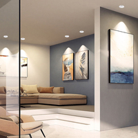 Éclairage intérieur, projecteur rond, downlight, lampes encastrées pour la maison et le bureau, lampes encastrées au plafond, downlights LED COB AC220V