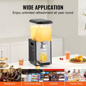 Commercial 18L Cold Beverage Dispenser for Party Juice Ice <b>Drink</b> Dispenser - Product Image 6