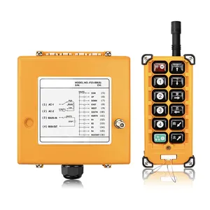 12V Industrial radio switch station for crane Universal Learning Code Steer Loader Display Racks Hydraulic Hammer Remote Control
