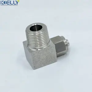 8mm x 1/4 "thành phần khí nén nhanh chóng vít khuỷu tay nam nối 304 thép không gỉ