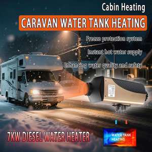 Calentador de Aire y Agua JP Combi, Certificación CE de Alemania, Similar a los Calentadores Truma D6 E para Autocaravanas, Campers y <span class=keywords><strong>Caravanas</strong></span> - Product Image 4