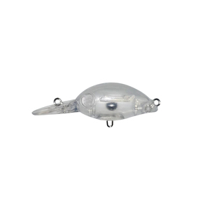 Señuelo de pesca flotante Fat Boy Rock Crankbait de 3g y 50mm, cuerpo de señuelo duro en blanco sin pintar para bricolaje de pesca - Product Image 1