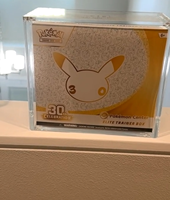 Boîte de protection UV99% en acrylique transparent pour Elite Trainer Box TCG : Édition 30e Anniversaire